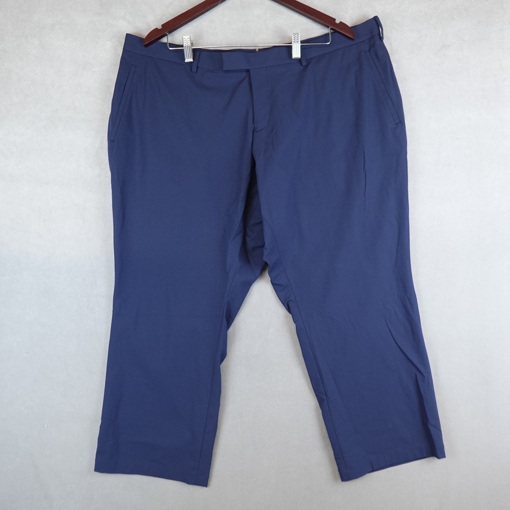 Sene Dress Pants Mens 42x28 Blue FlexTech Stretch Slacks Lightweight
